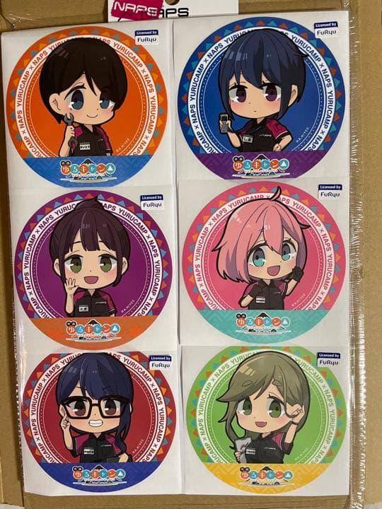 ゆるキャンNAPS限定ステッカー６種