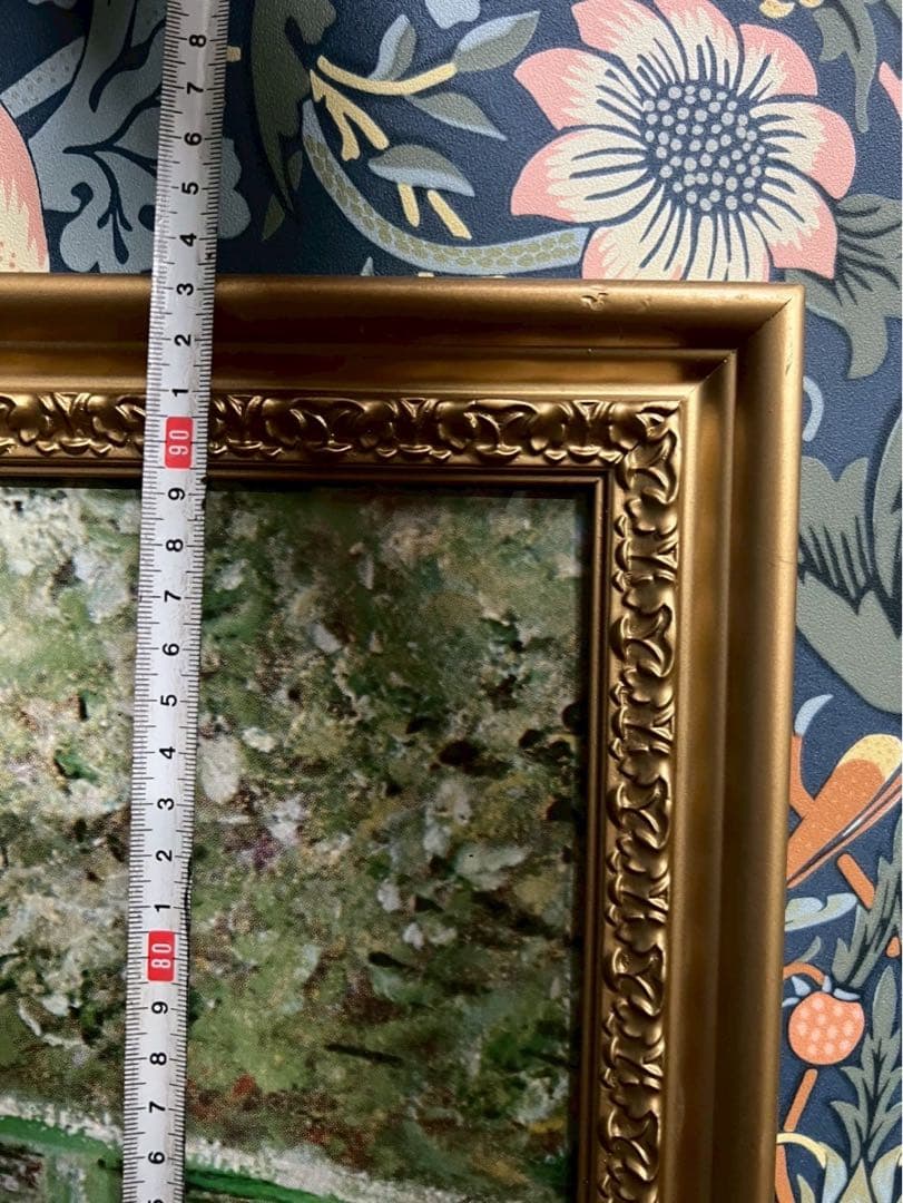 クロード・モネ 睡蓮の池と日本の橋 　ポスター 額縁 インテリア