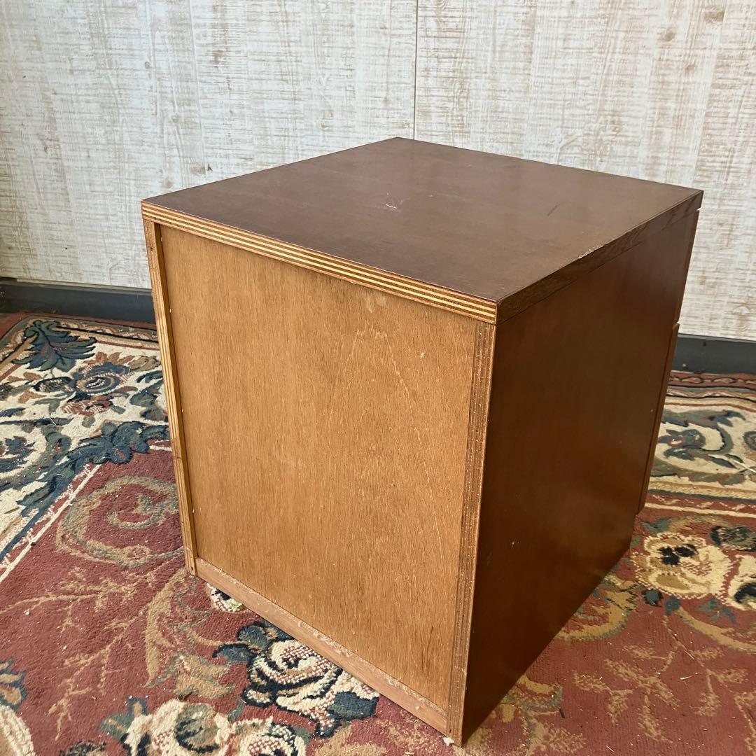 北欧レトロ 木製ナイトテーブル チェストテーブル サイドテーブル コンソール