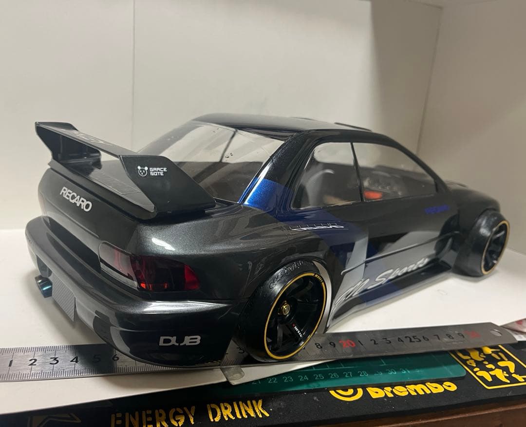 タミヤ 1/10 TT-02 インプレッサ WRC 99 モンテカルロ　ボディ