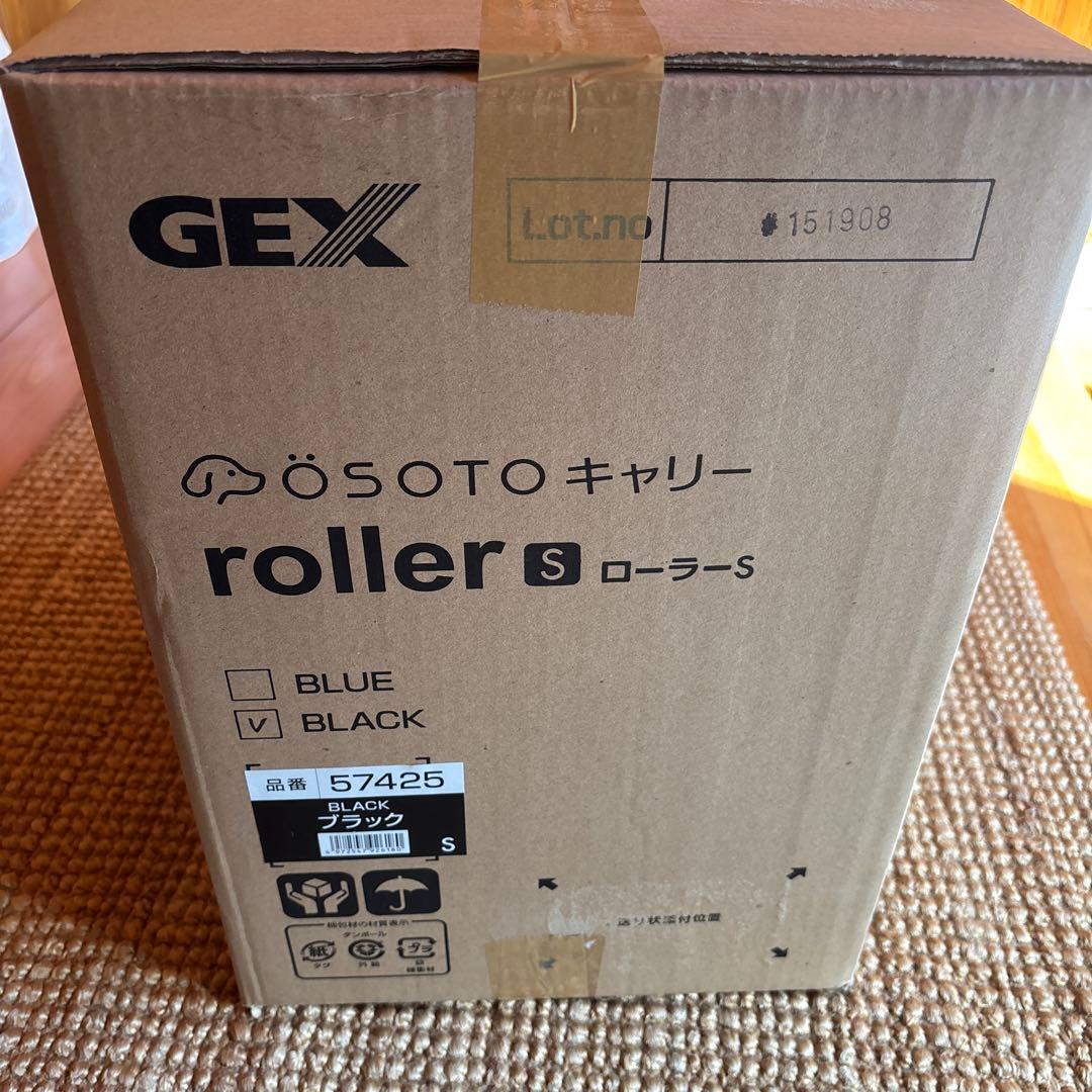 【新品】GEX OSOTO キャリー　roller ローラーS ブラック(1台)