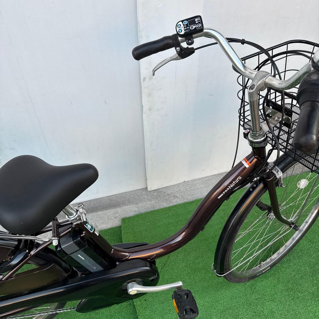 YAMAHAヤマハ電動アシスト自転車26インチ8.9Ah ブラウン