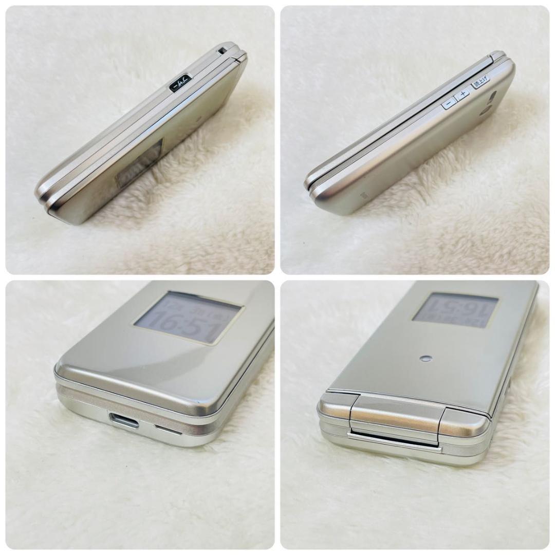 【新品同様品】au かんたんケータイライト　KYF43 シャンパンゴールド