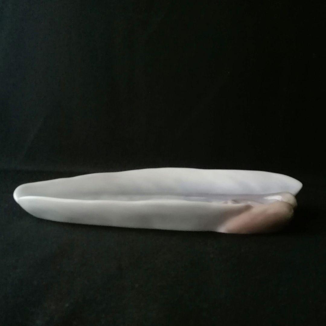 逸品　花文筆皿　ビングオーグレンダール（Ｂ＆Ｇ)　デンマーク　釉裏彩皿