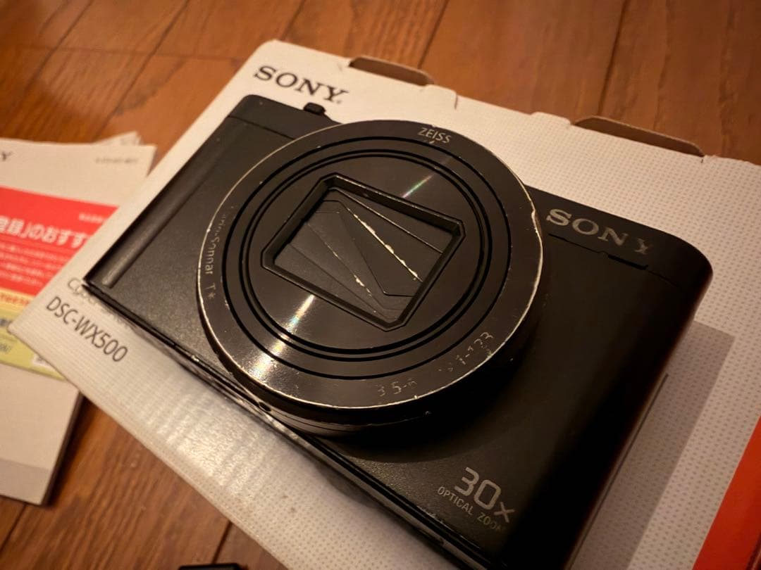 ジャンク　SONY Cyber-shot DSC-WX500