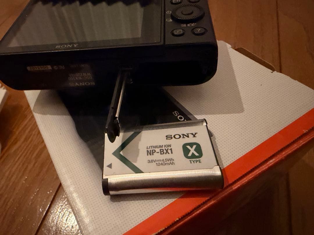 ジャンク　SONY Cyber-shot DSC-WX500