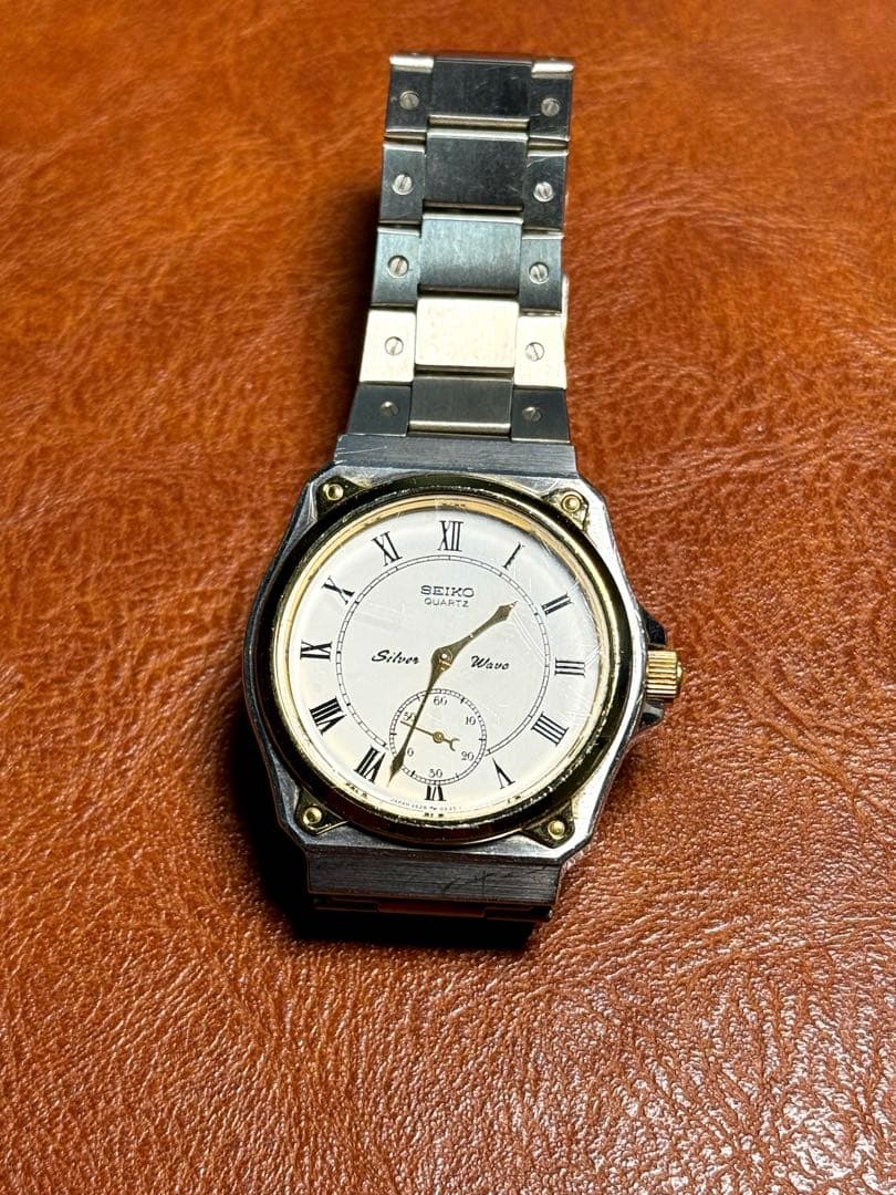 A108 希少 稼動品 SEIKO silver wave 80年代