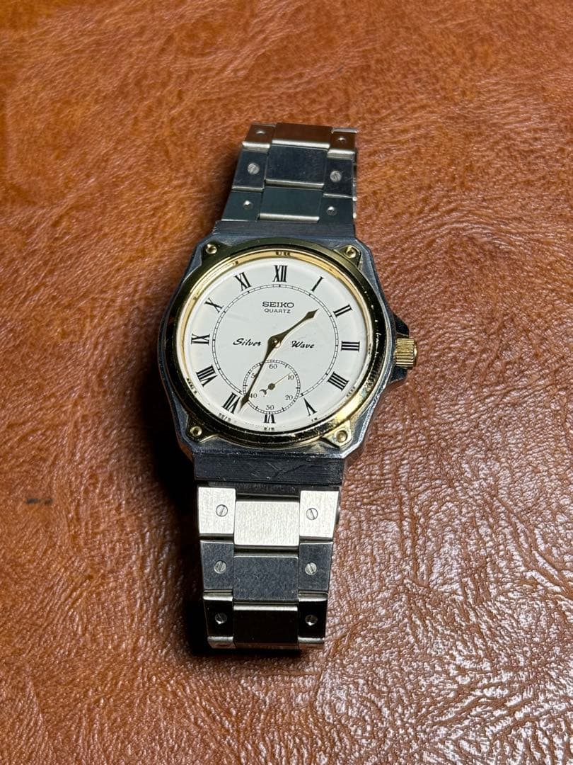 A108 希少 稼動品 SEIKO silver wave 80年代