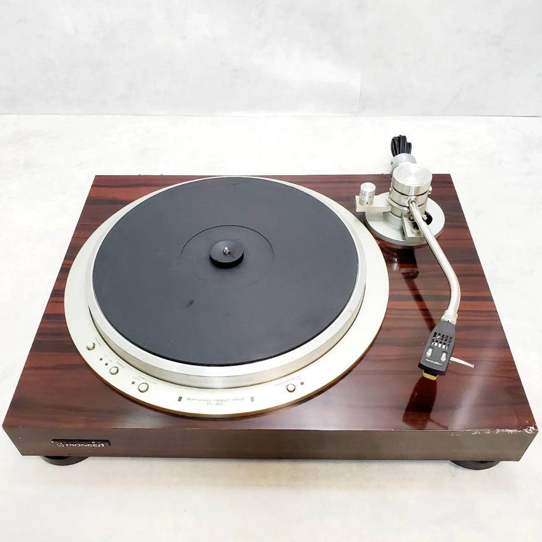 【動作確認済・良品】パイオニア PL-30L ターンテーブル レカートリッジ付