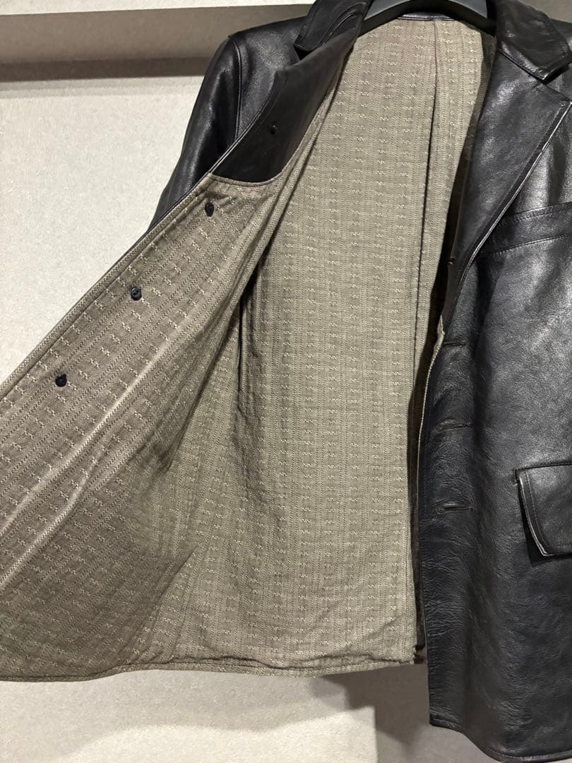 ジャケット・アウター Taiga Takahashi SACK LEATHER JACKET T.T