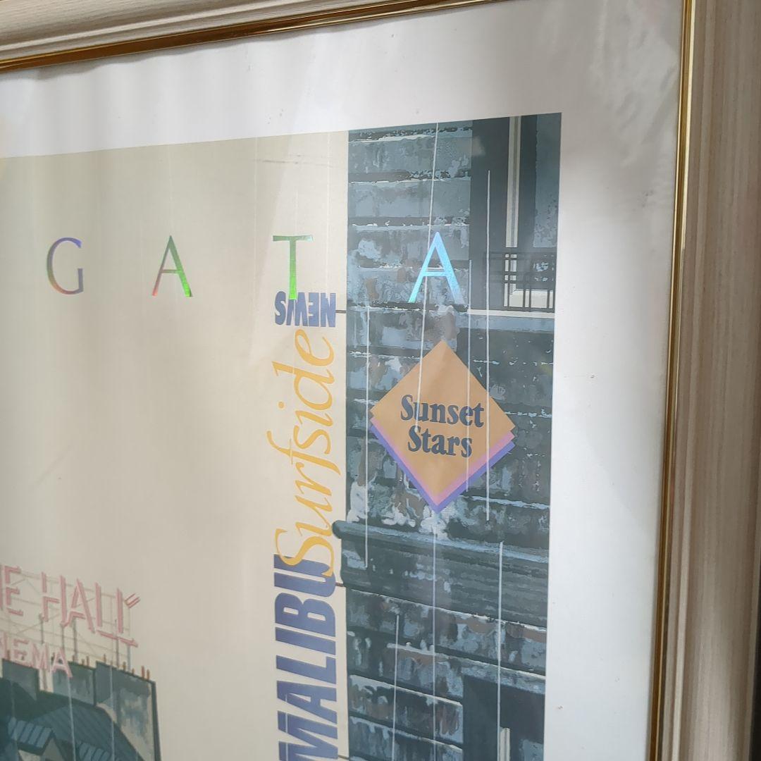 ヒロ・ヤマガタ　ポスター①　絵画　アンティーク　インテリア　雑貨　版画　油絵