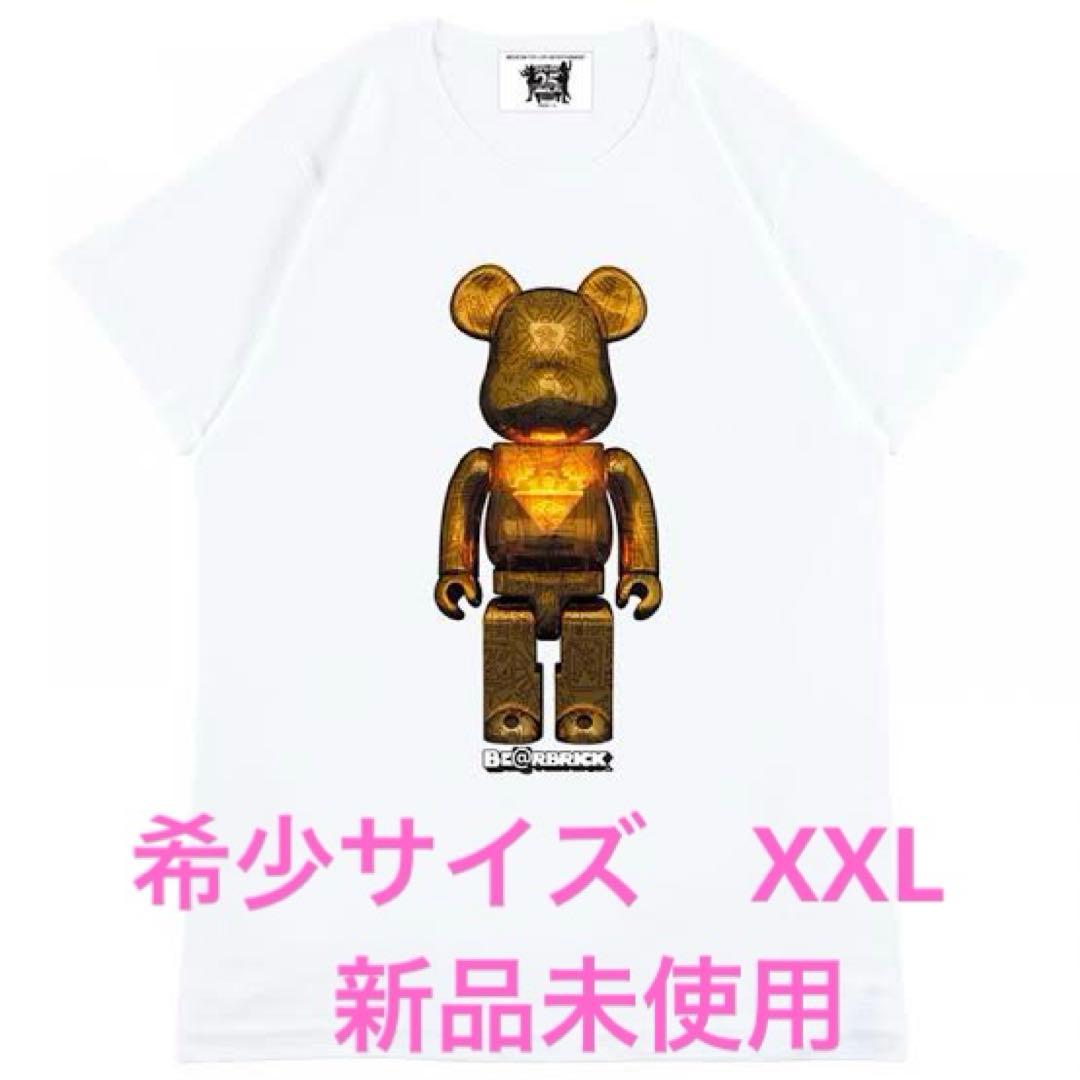 激レア 遊戯王　ベアブリック　千年パズル　Tシャツ　新品未使用　ホワイト　XXL
