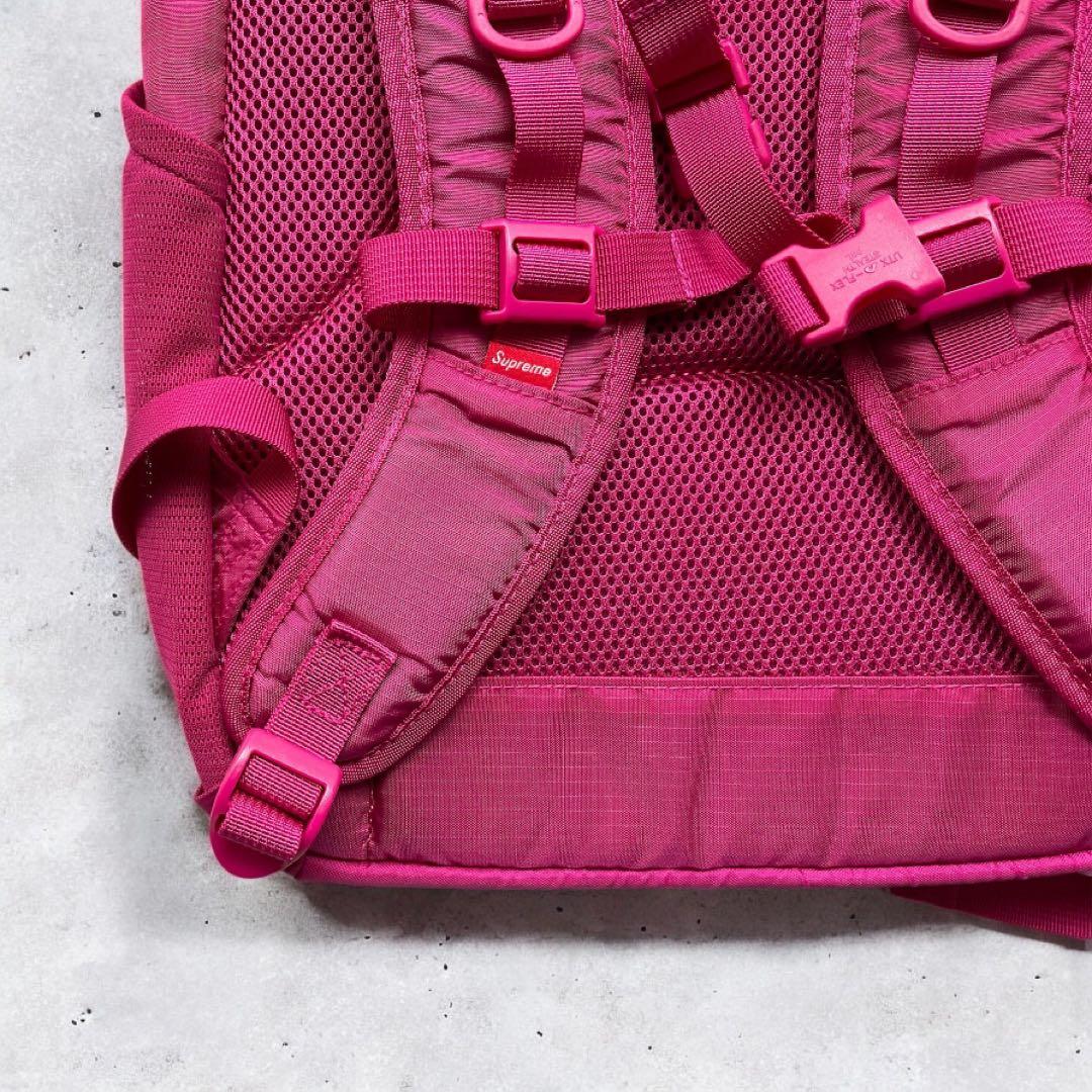 【supreme】シュプリーム　17SS Back pack マゼンタ　リュック