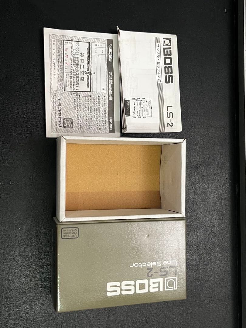 【動作品】BOSS LS-2 Line Selector