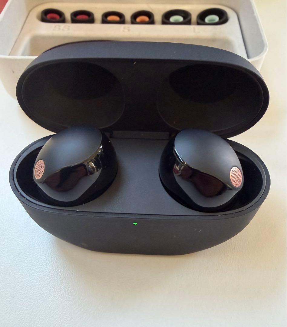 ソニー WF-1000XM5 ブラック 付属品完備 ワイヤレスイヤホン SONY