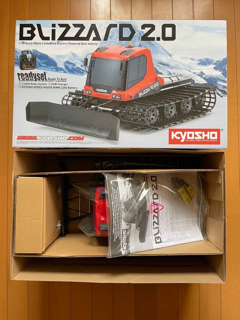 【只今値下げ中】京商 1/12 EPブリザード 2.0 レディセット