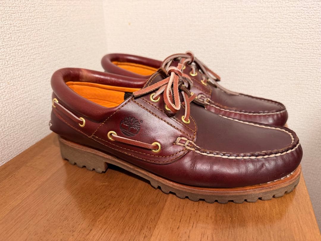 靴 Timberland 3eye Classic Lug Burgundy