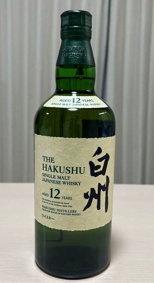 白州12年　サントリー　ウイスキー