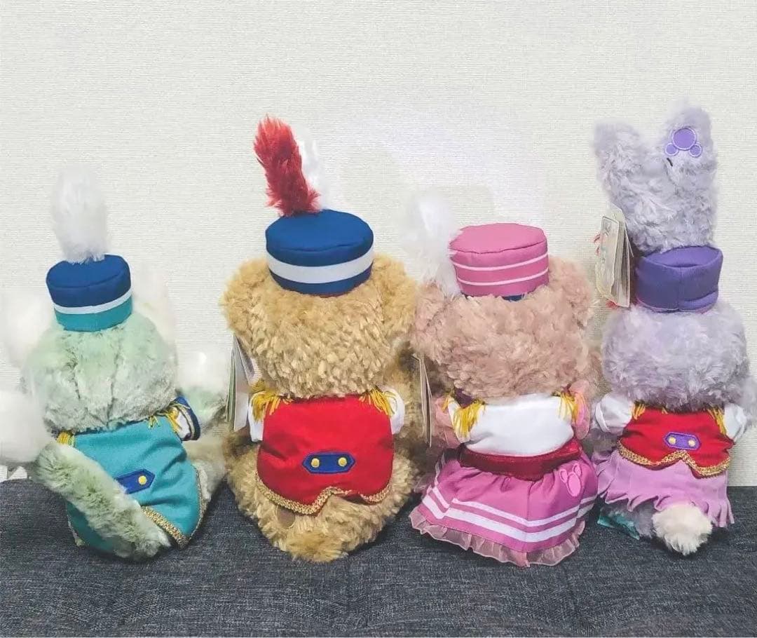 【新品・ダグ付き】35周年♡ダッフィー ハッピーマーチング ファン３点セット