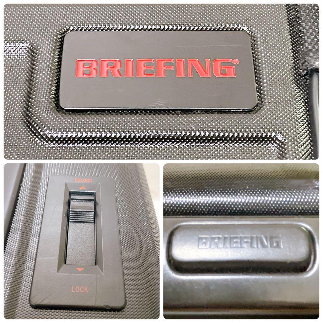 ブリーフィング キャリーケース 34L TSAロック 4輪 機内持込可 3泊 黒