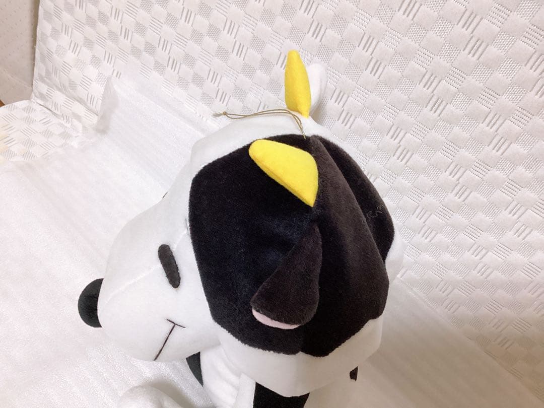 平成レトロ ❤︎PEANUTS スヌーピー❤︎非売品 牛のパーカー ぬいぐるみ レア