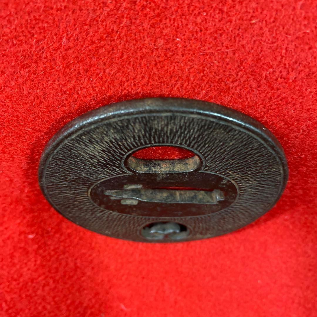 B–7 日本刀の鍔（つば）　武具　装飾品　アンティーク　美術品　工芸品