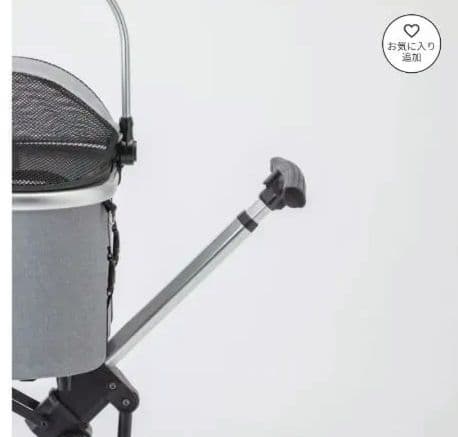 【一度使用美品】CAINZ カインズ　電車に乗せられるペットカート