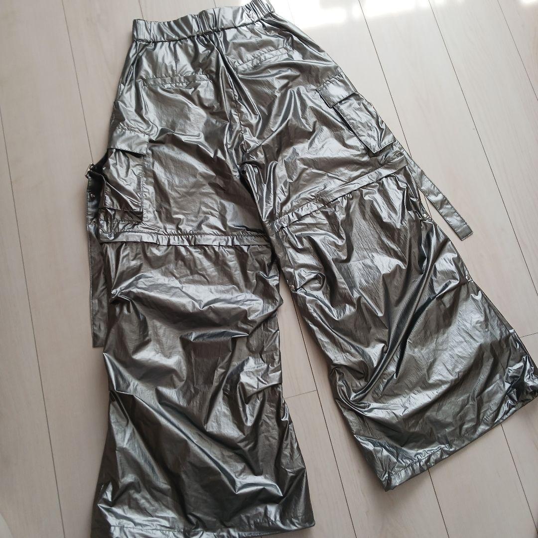 HARE 2wayメタルカーゴパンツ(シルバー)