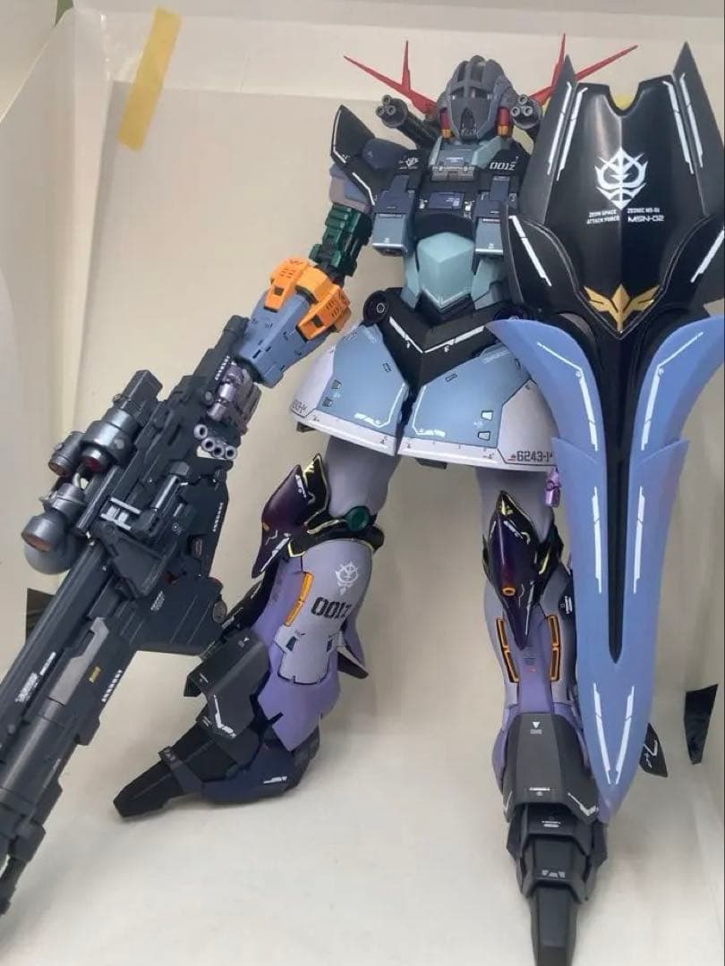 RG ジオング　パーフェクトジオング　全塗装　完成品 バージョン2