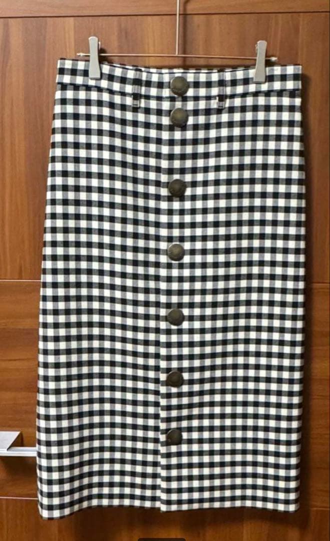 【新品未使用】Balenciaga／バレンシアガ　スカート　チェック
