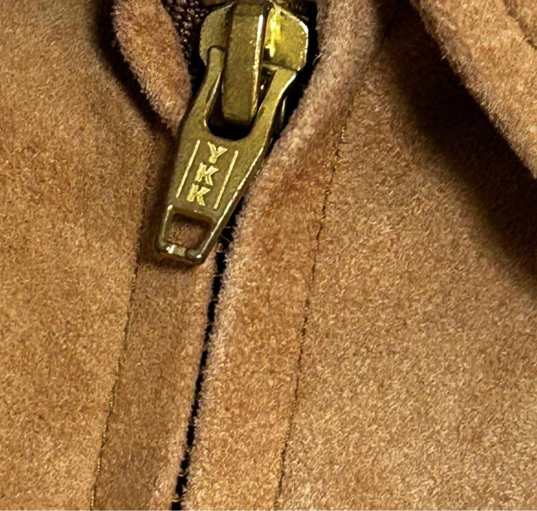 ADAM ET ROPE' ゴートスエード　シングルライダース　ゴートスキン