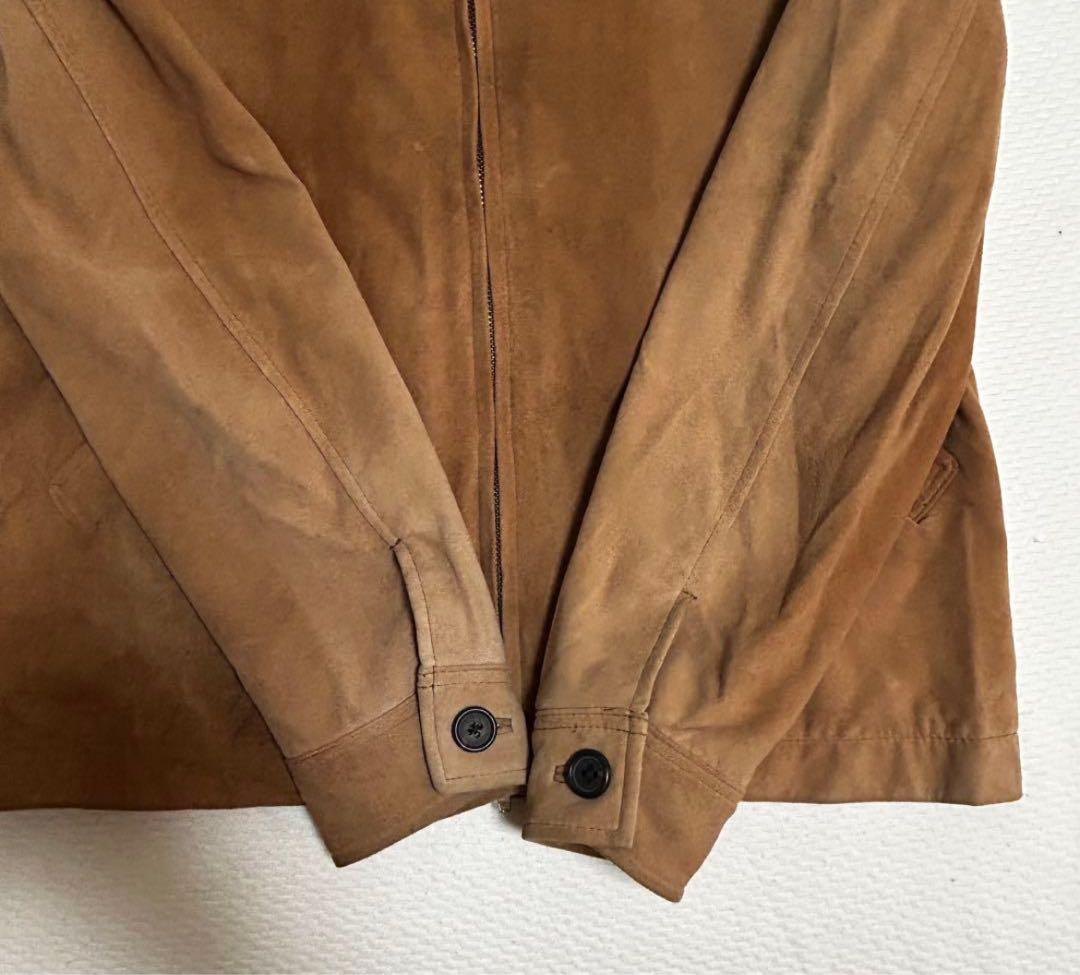 ADAM ET ROPE' ゴートスエード　シングルライダース　ゴートスキン