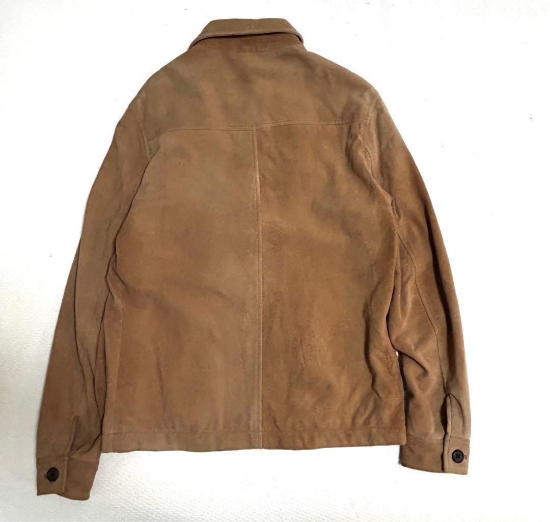 ADAM ET ROPE' ゴートスエード　シングルライダース　ゴートスキン