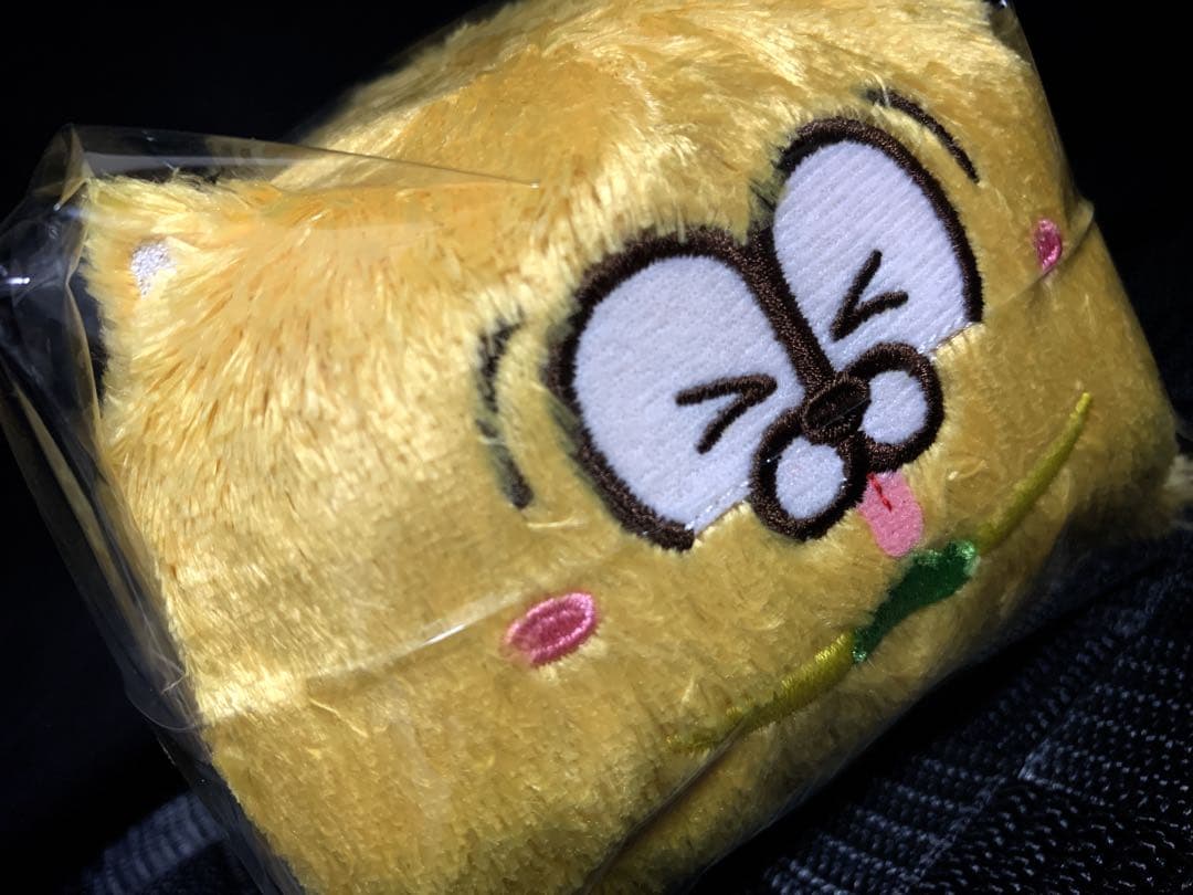 おそ松さん ぬいぐるみ 松犬 リール付き パスケース ①、② 全種 新品タグ付