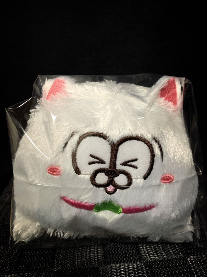 おそ松さん ぬいぐるみ 松犬 リール付き パスケース ①、② 全種 新品タグ付