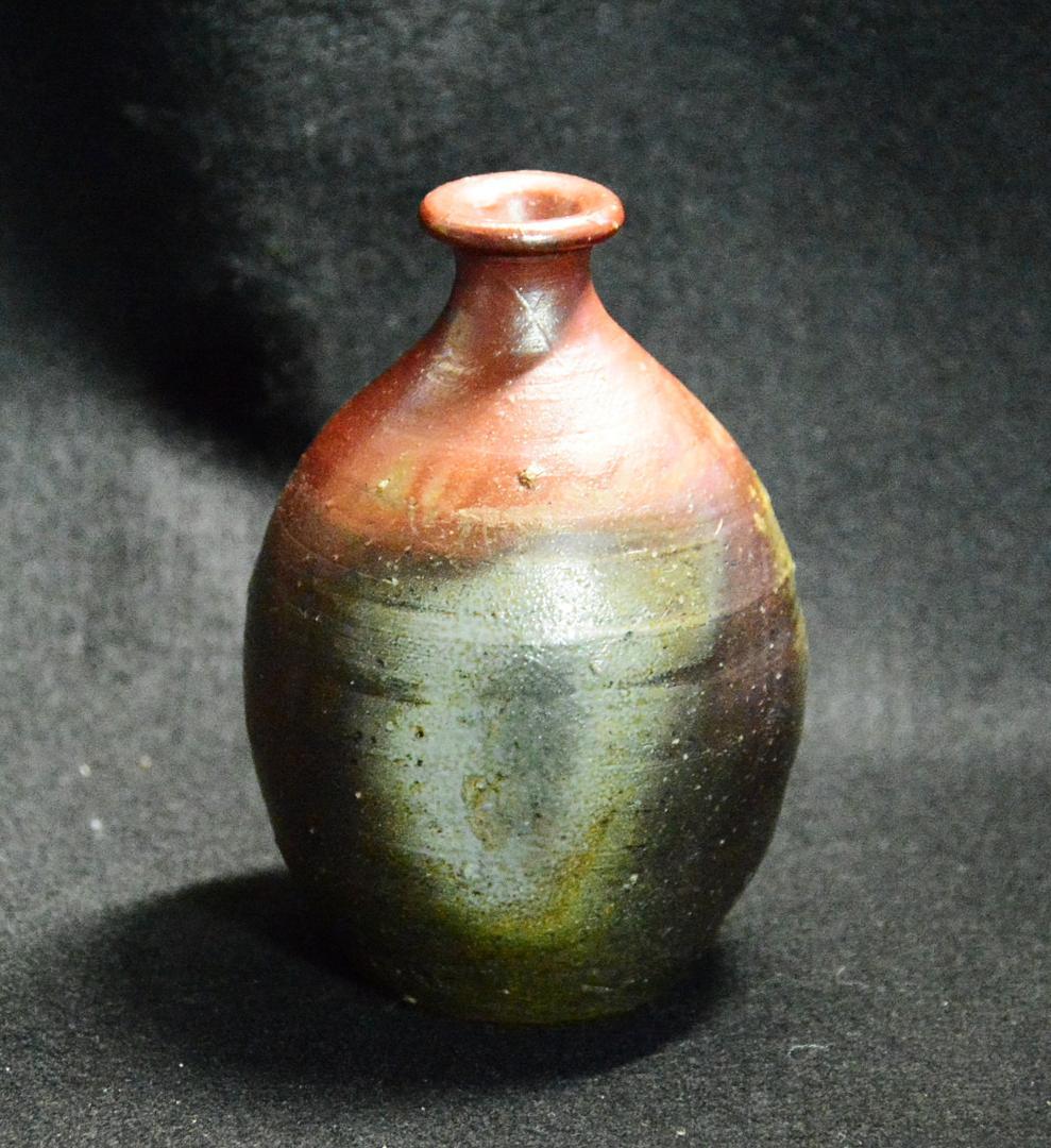 専用　上位作　人間国宝　藤原啓　窯変徳利 　M326