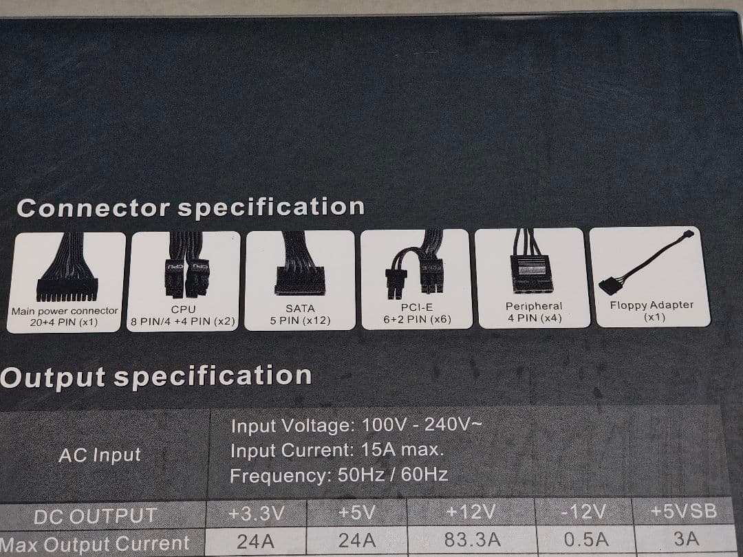 電源ユニット thermaltakeTOUGHPOWERGF11000WGOLD