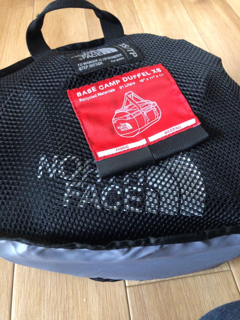 ノースフェイス BCダッフルXS NM82173 K コンパクト収納　旅行