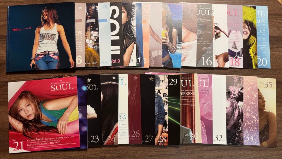【BoA】ファンクラブ SOUL 会報誌vol.04-56セット　非売品！
