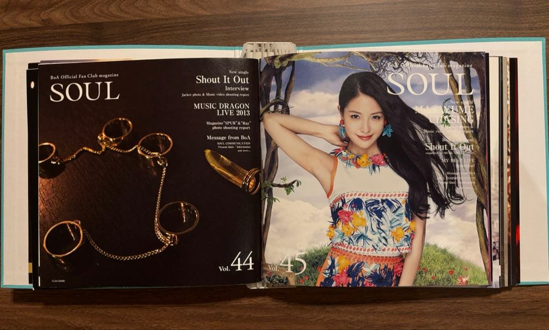 【BoA】ファンクラブ SOUL 会報誌vol.04-56セット　非売品！