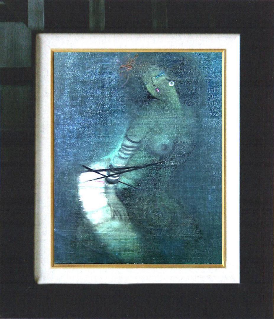 油絵 菅家令子 絵 絵画 インテリア F4-152023 人物 女性像