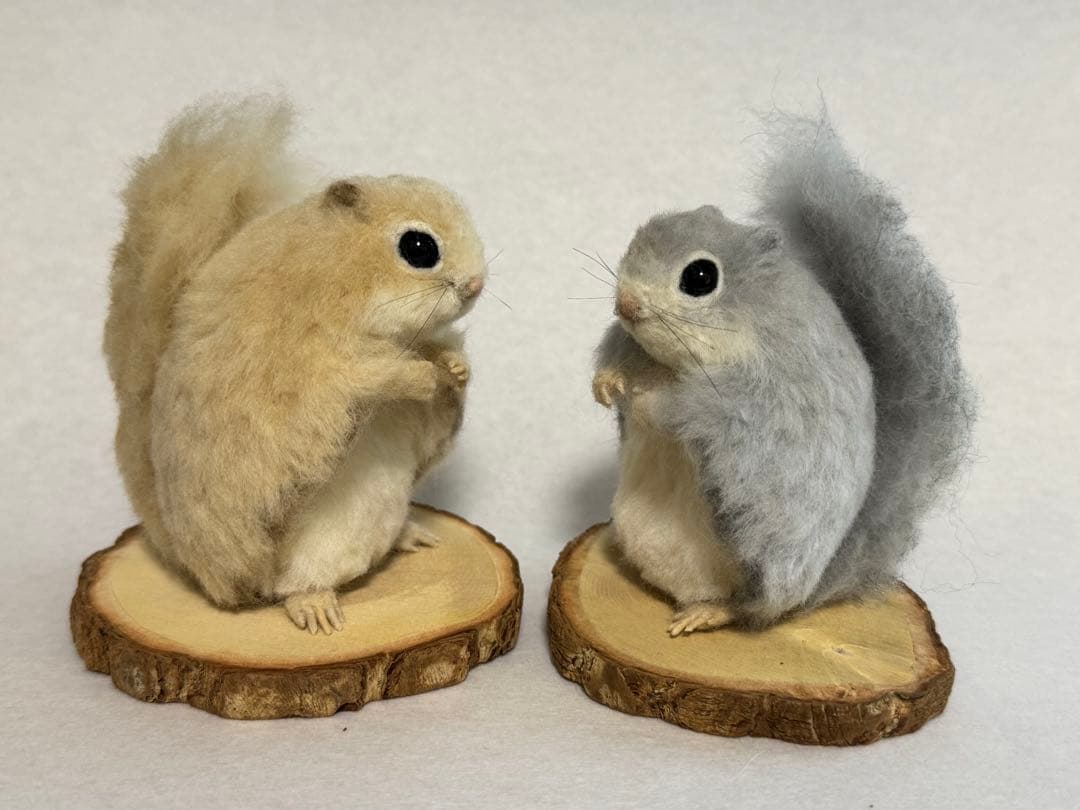 おーちゃん　エゾモモンガ　羊毛フェルト