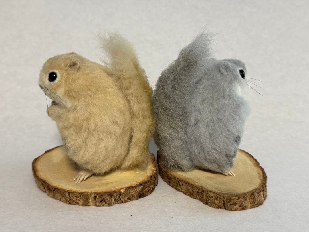 おーちゃん　エゾモモンガ　羊毛フェルト