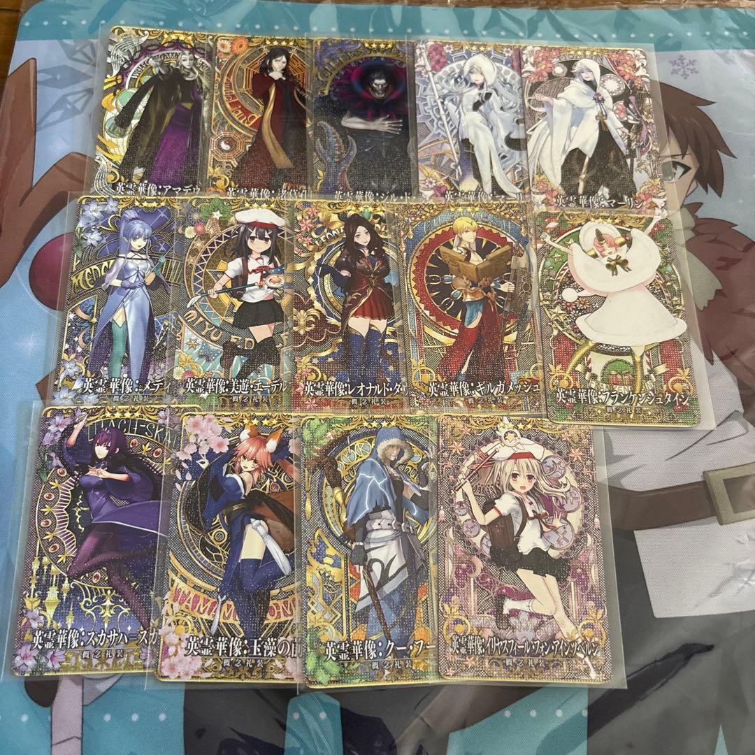 fgoアーケード 英霊華像　第一　120枚　コンプリート　フェイタル