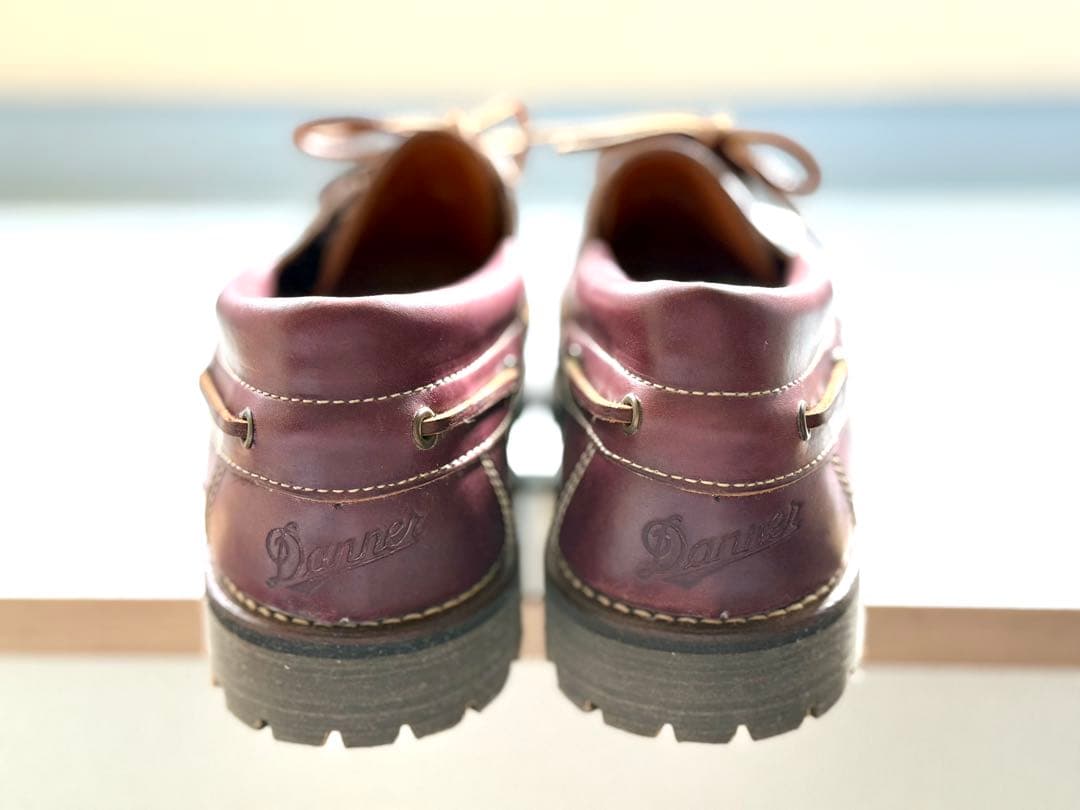 新品未使用　Danner デッキシューズ vibramソール ブラウン27cm