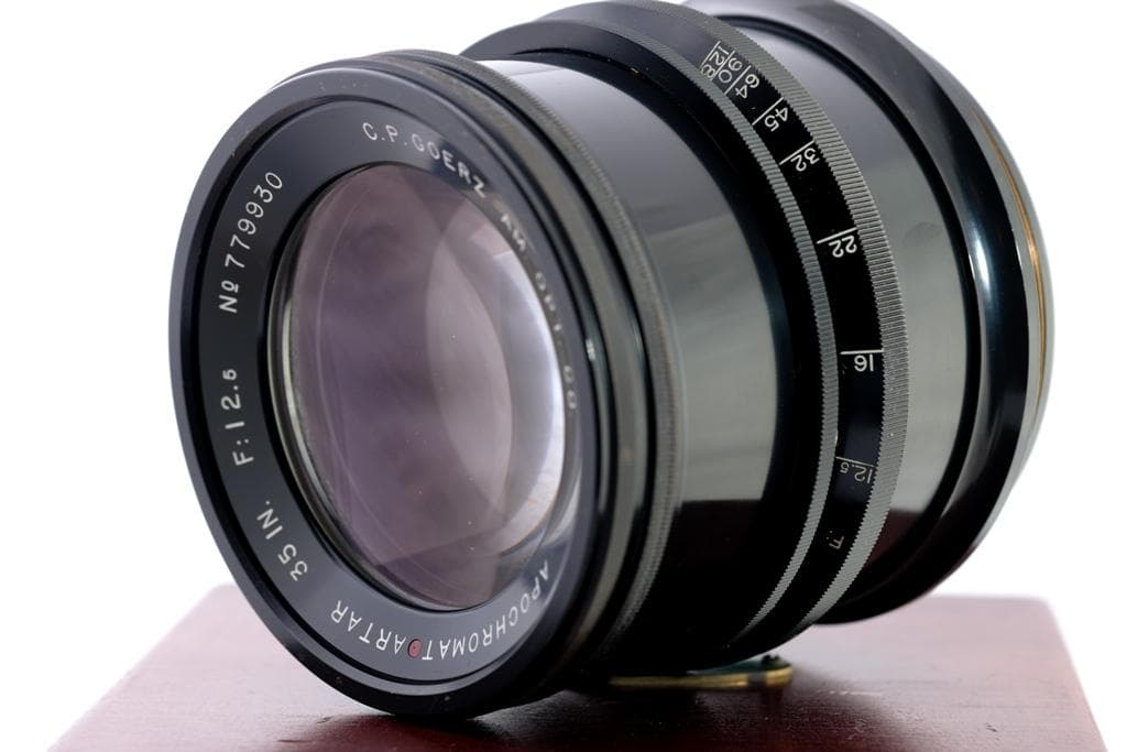 ゲルツ　アポクロマート・アーター　レッドドット　35in F:12.5 元箱付