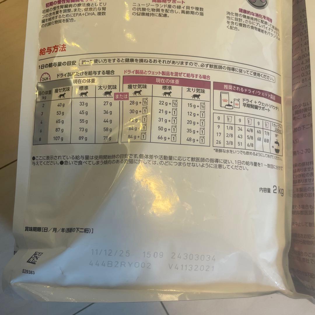  CANIN 早期腎臓サポート 2kg ２袋　新品未開封