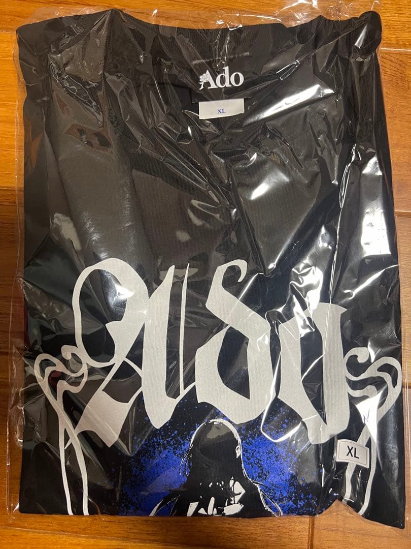 貴重 XL Ado エーディオーを見せつけろ ロックなロンT CDJ 2425