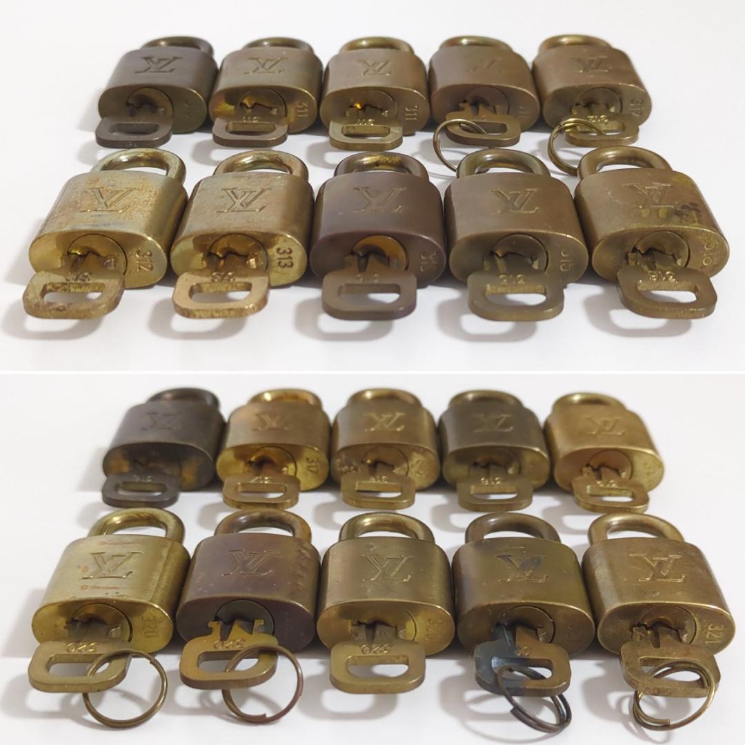 ルイヴィトン パドロック/南京錠 50個セット キー各1本付
