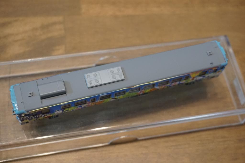 TOMIX キハ40　2137 氷見線・城端線　ハットリくんラッピング塗装　M車